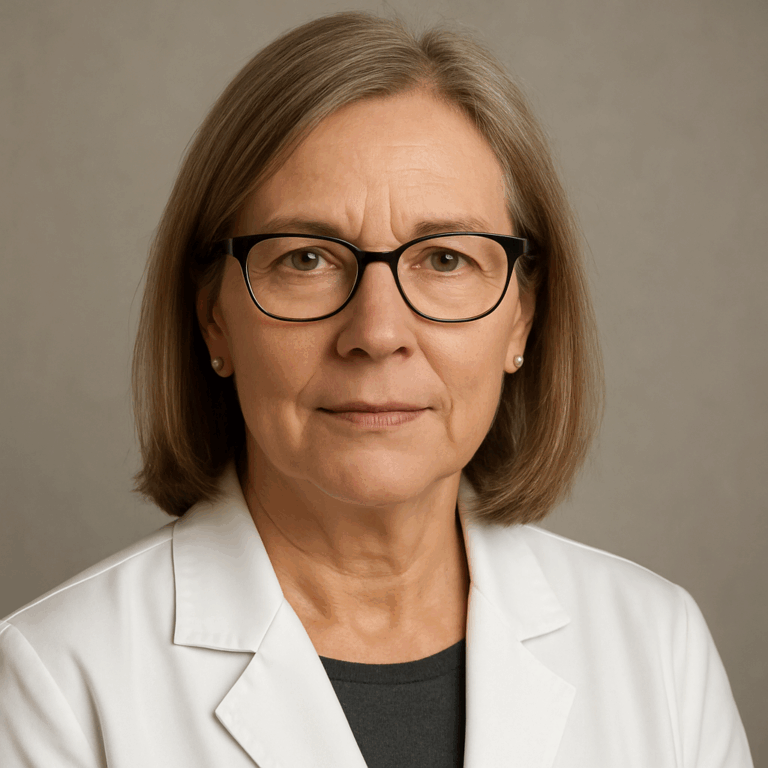 Sabine Gelber Professionelle Portraetaufnahme einer Frau 768x768