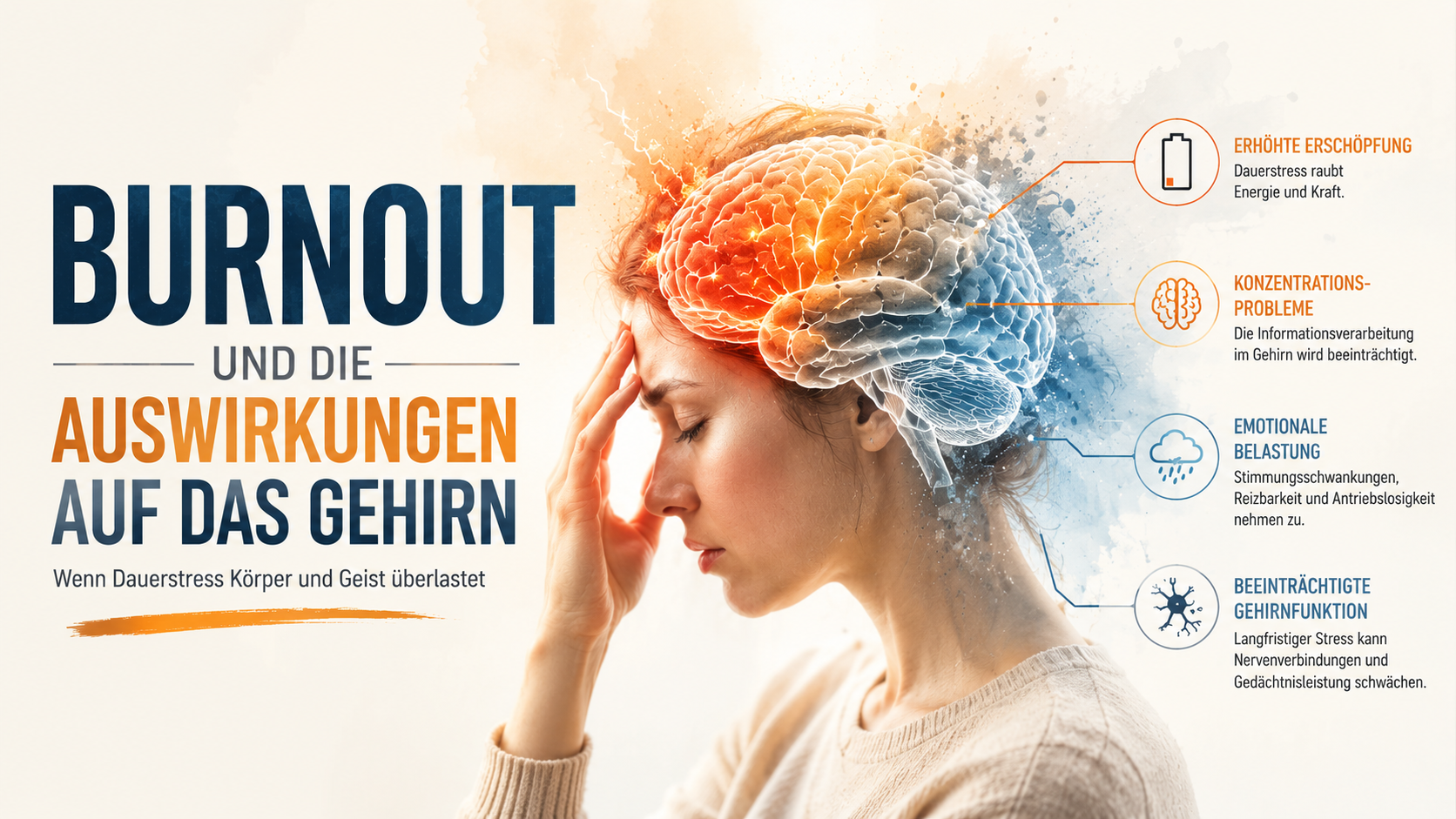 Burnout und die Auswirkungen auf das Gehirn